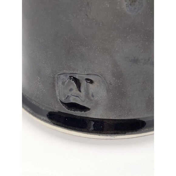 Ceramic Vessel in Variants of Blue to Top Vase Gorgeous - Picture 8 of 10